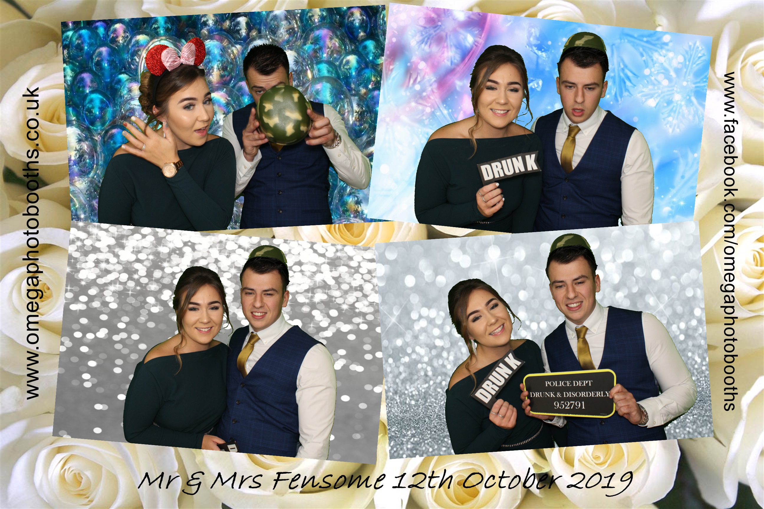 Mr & Mrs Fensome | View more photos from the event at gallery.omegaphotobooths.co.uk/u/Omega-Photobooths/Mr-Mrs-Fensome